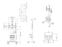 MULTIBRACKETS MB3601 | Suporte Chão Basic 180 Plus