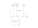 MULTIBRACKETS MB6751 | Suporte Chão Motorizado 60kg