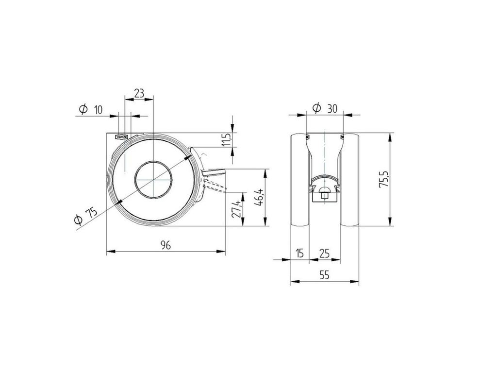 MULTIBRACKETS MB6751 | Suporte Chão Motorizado 60kg