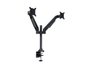 MULTIBRACKETS MB2593 | Suporte Mesa Gas Lift Arm HD Dual, Preto