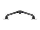 MULTIBRACKETS MB2593 | Suporte Mesa Gas Lift Arm HD Dual, Preto