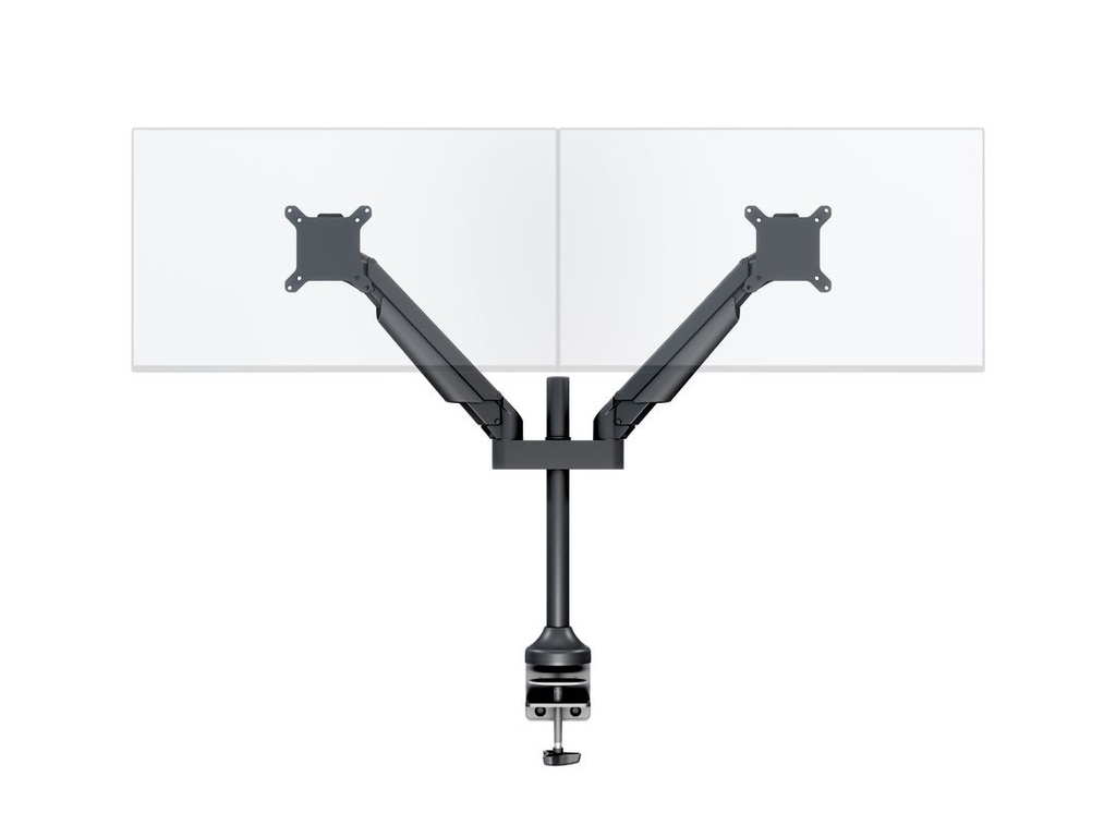 MULTIBRACKETS MB2593 | Suporte Mesa Gas Lift Arm HD Dual, Preto