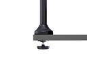 MULTIBRACKETS MB2593 | Suporte Mesa Gas Lift Arm HD Dual, Preto