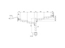 MULTIBRACKETS MB6634 | Suporte Mesa OfficeLine Dual, Base para Portátil, Preto