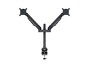 MULTIBRACKETS MB2593 | Suporte Mesa Gas Lift Arm HD Dual, Preto