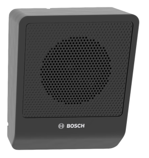 BOSCH LB10-UC06-D | Gabinete Coluna 6W, Ângulo, Preto