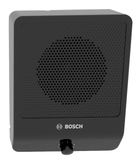 BOSCH LB10-UC06V-D | Gabinete Coluna 6W, Controlo Volume, Preto