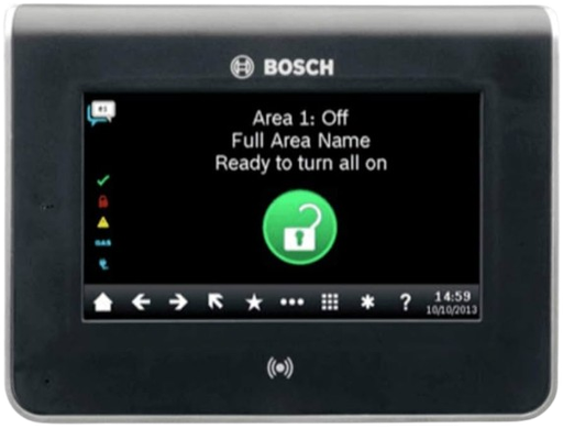 [PROD652] BOSCH B942 | Teclado Touchscreen, Prox/Entr/Saída, Preto